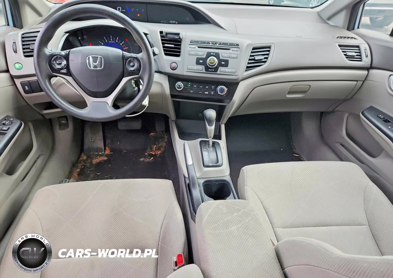 2012 Honda Civic Lx VIN:2HGFB2F59CH581843 - 8