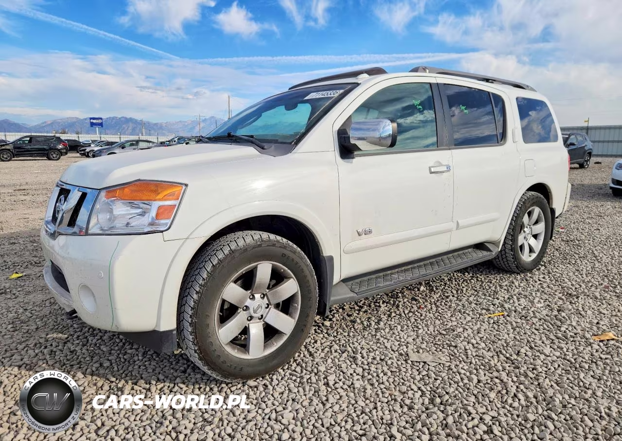 2008 Nissan Armada Se VIN:5N1AA08C68N621303 - 1