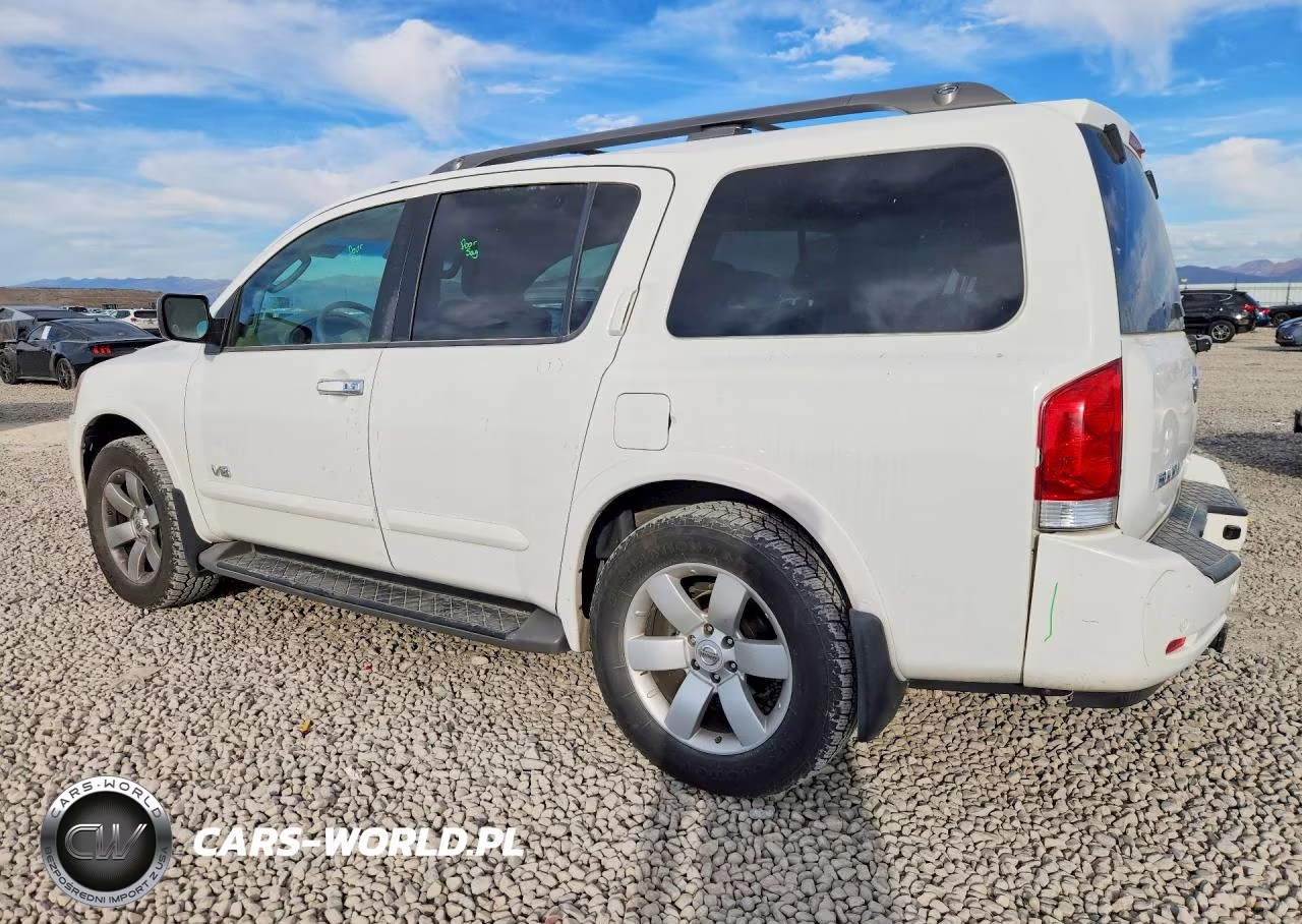 2008 Nissan Armada Se VIN:5N1AA08C68N621303 - 2