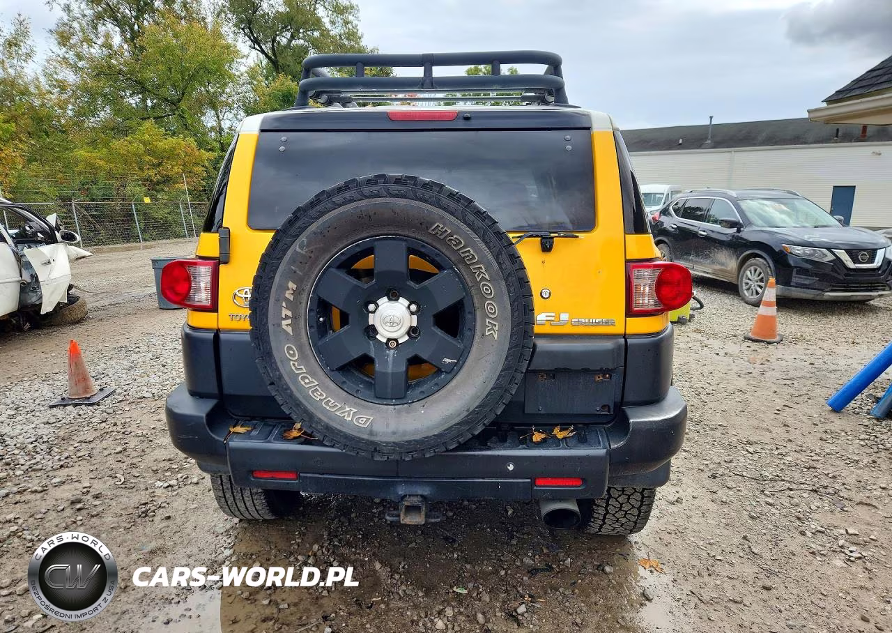 2007 Toyota Fj Cruiser Base VIN:JTEBU11F770034383 - 6