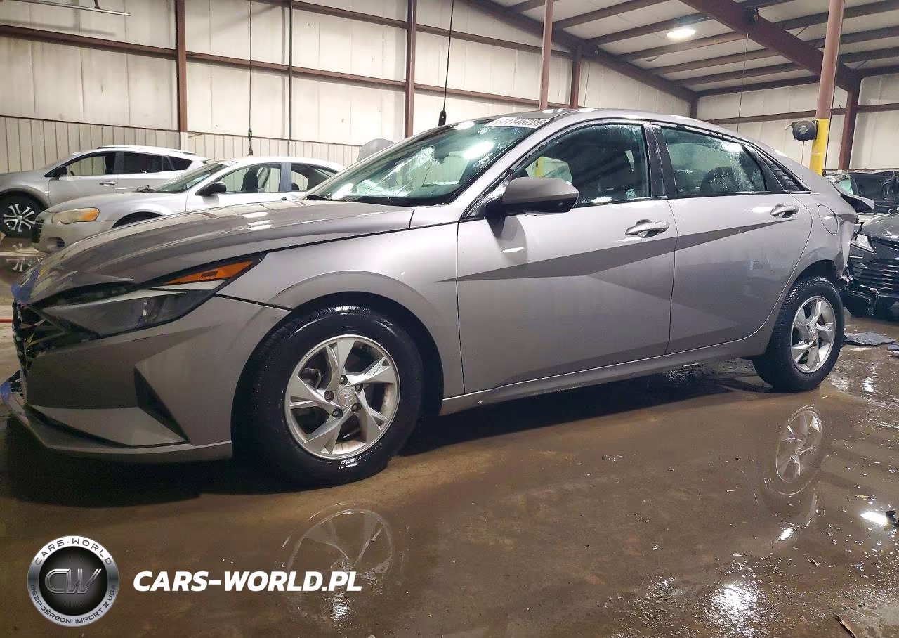 2021 Hyundai Elantra Se VIN:KMHLL4AG7MU213318 - 1