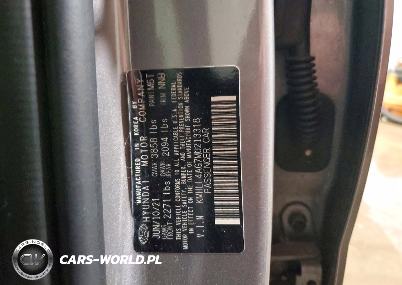 2021 Hyundai Elantra Se VIN:KMHLL4AG7MU213318 - 13