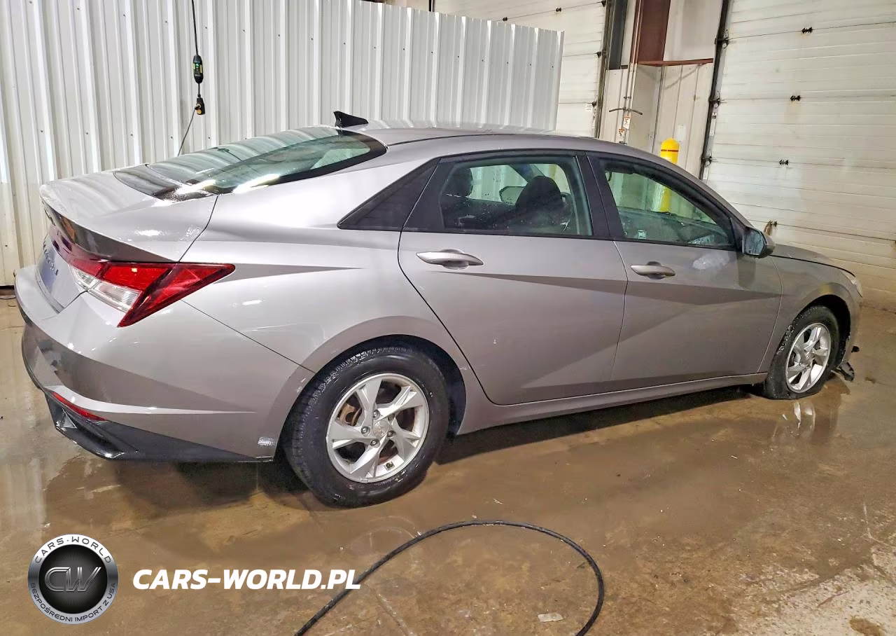 2021 Hyundai Elantra Se VIN:KMHLL4AG7MU213318 - 3