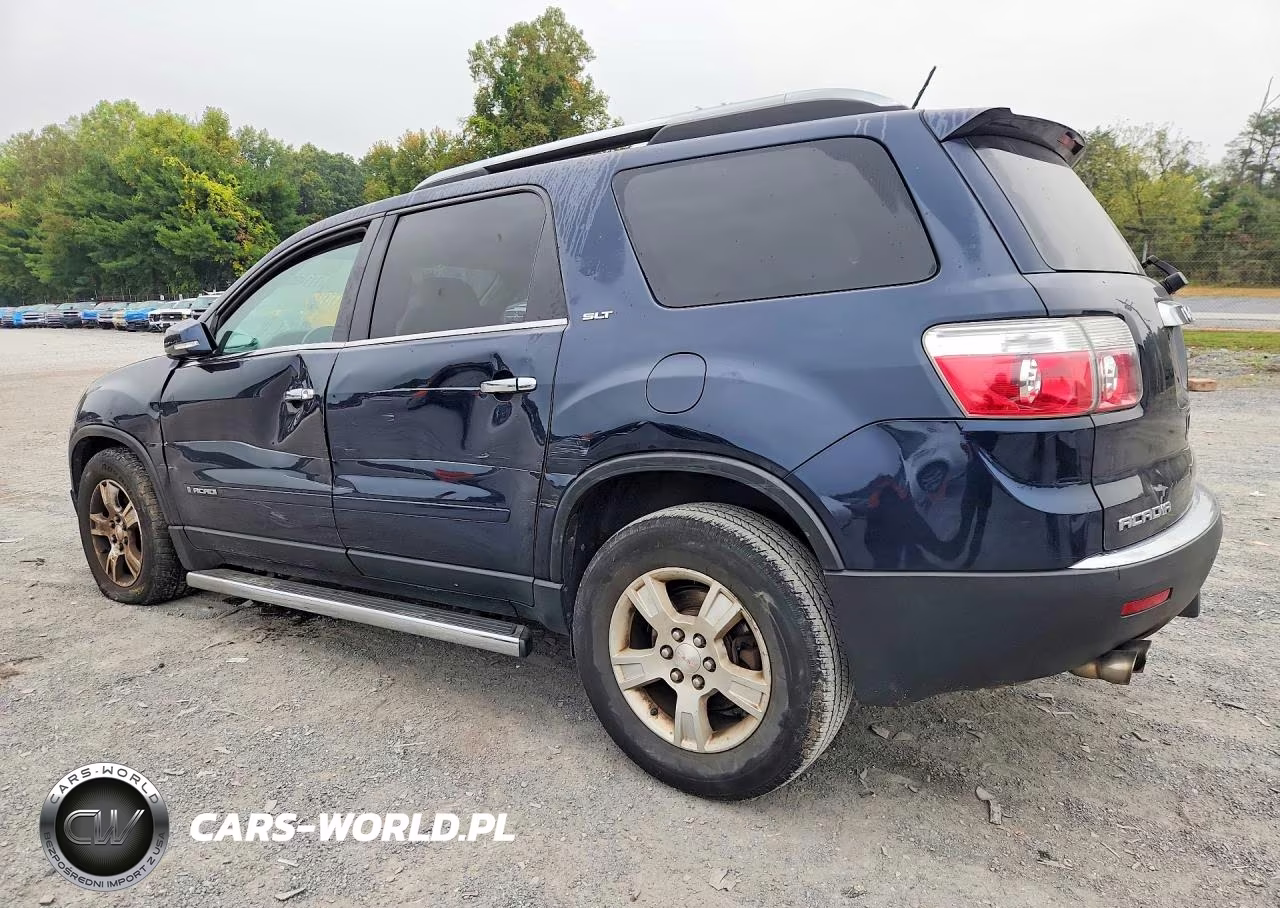 2008 GMC Acadia Slt-1 VIN:1GKER23708J170496 - 2