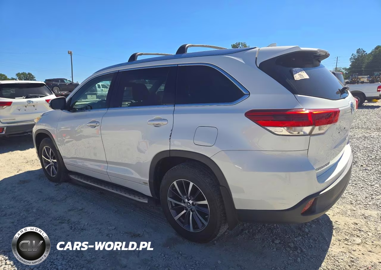 2017 Toyota Highlander Xle VIN:5TDKZRFH6HS510927 - 2