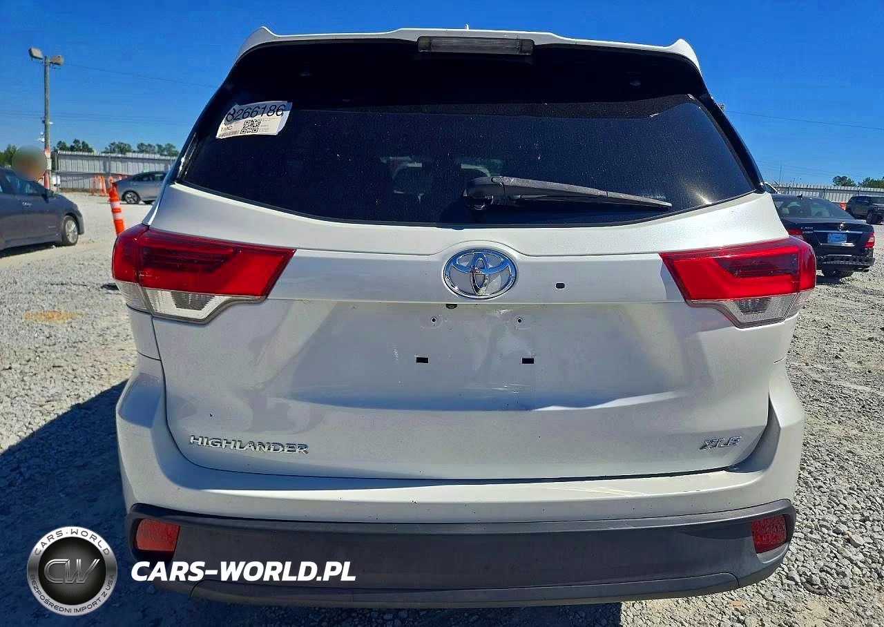 2017 Toyota Highlander Xle VIN:5TDKZRFH6HS510927 - 6