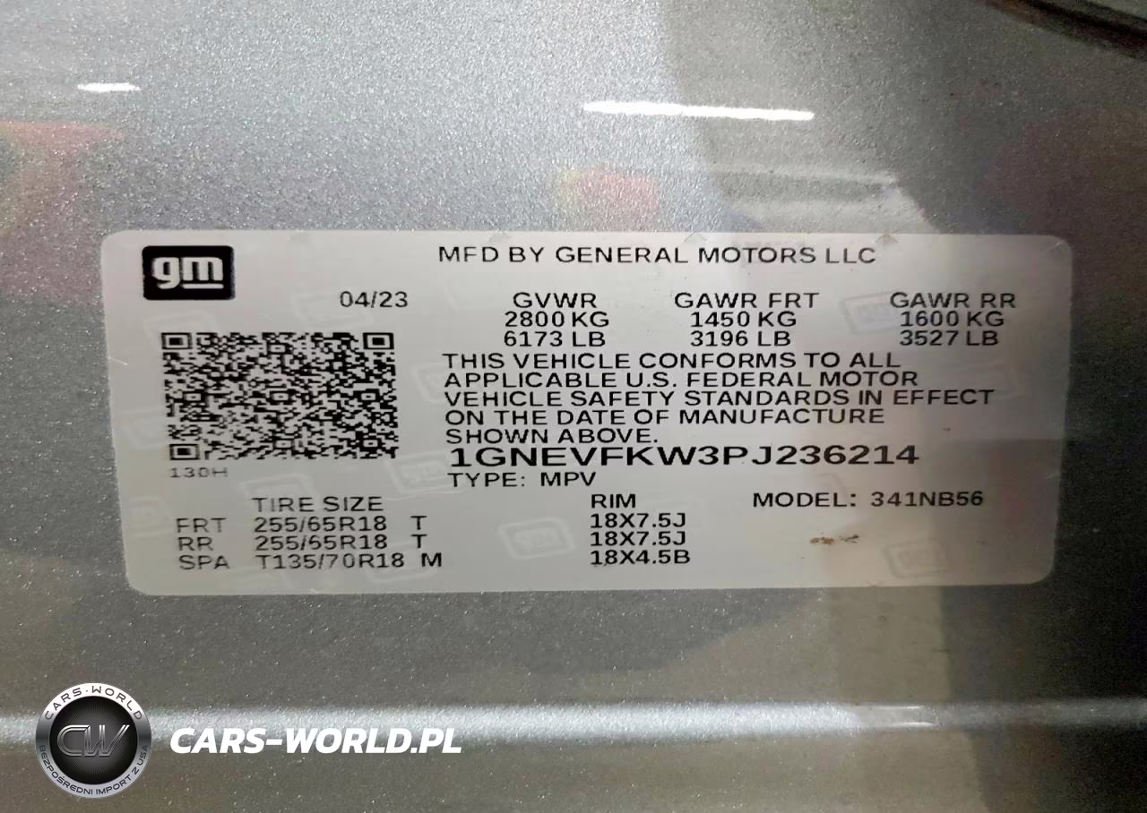 2023 Chevrolet Traverse Ls VIN:1GNEVFKW3PJ236214 - 13