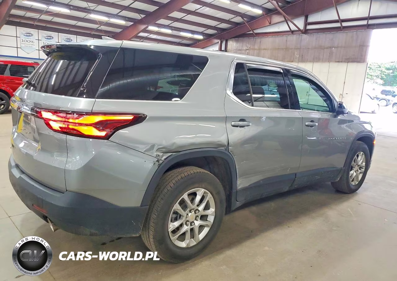 2023 Chevrolet Traverse Ls VIN:1GNEVFKW3PJ236214 - 3
