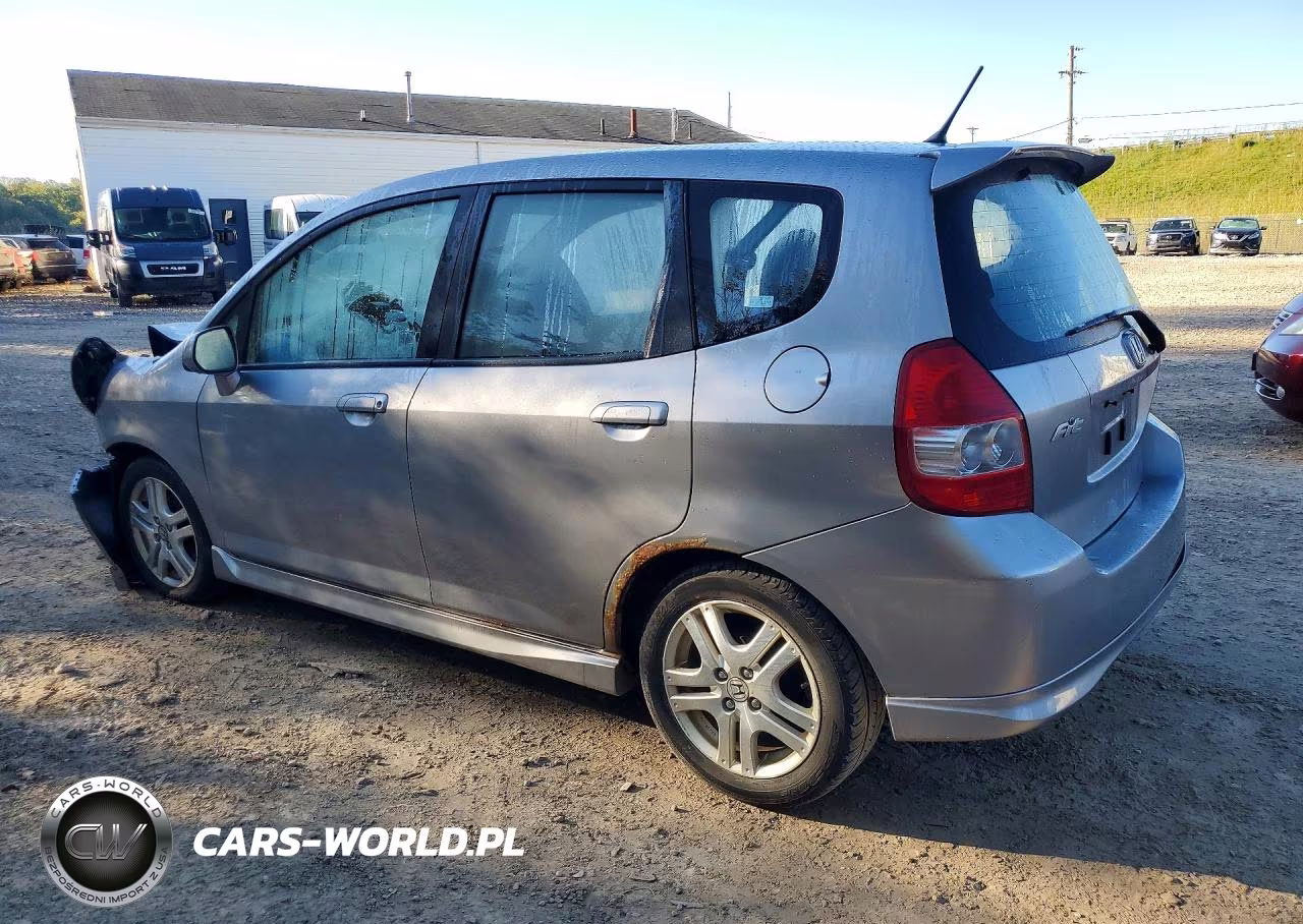 2007 Honda Fit S VIN:JHMGD38697S067500 - 2