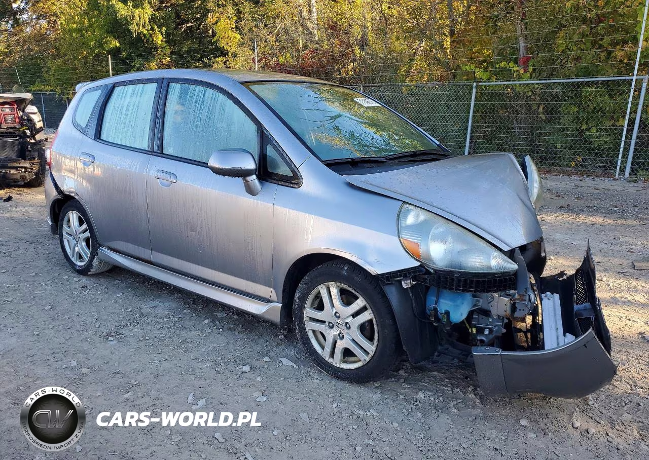 2007 Honda Fit S VIN:JHMGD38697S067500 - 4