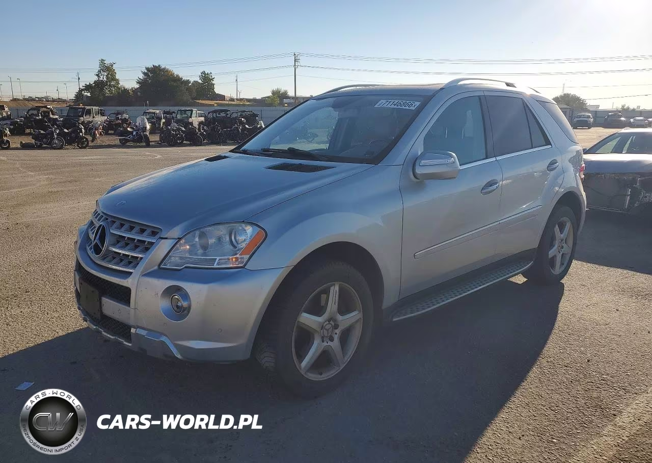 2009 Mercedes-Benz Ml VIN:4JGBB72E49A458535 - 1