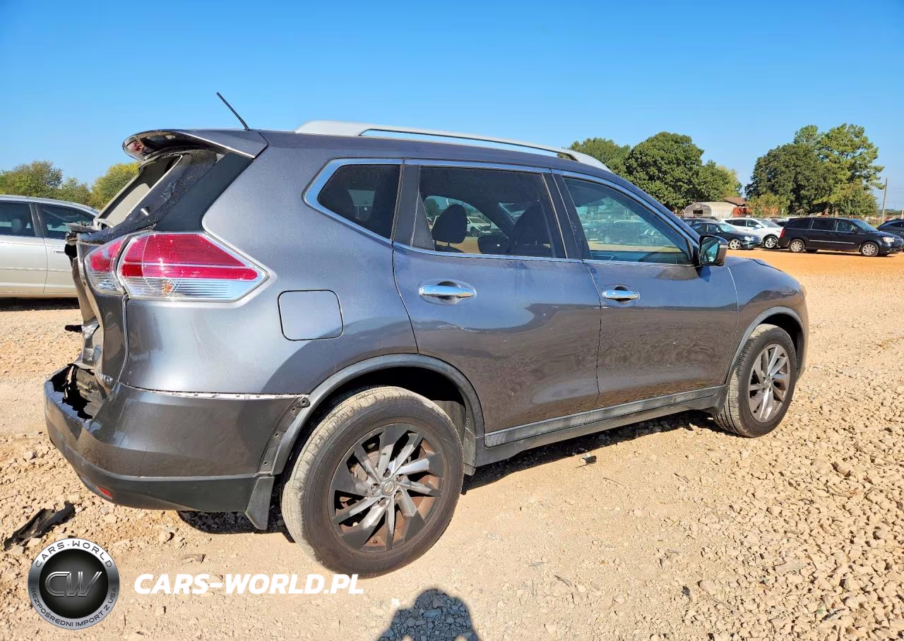 2015 Nissan Rogue Sl VIN:5N1AT2MV9FC852136 - 3
