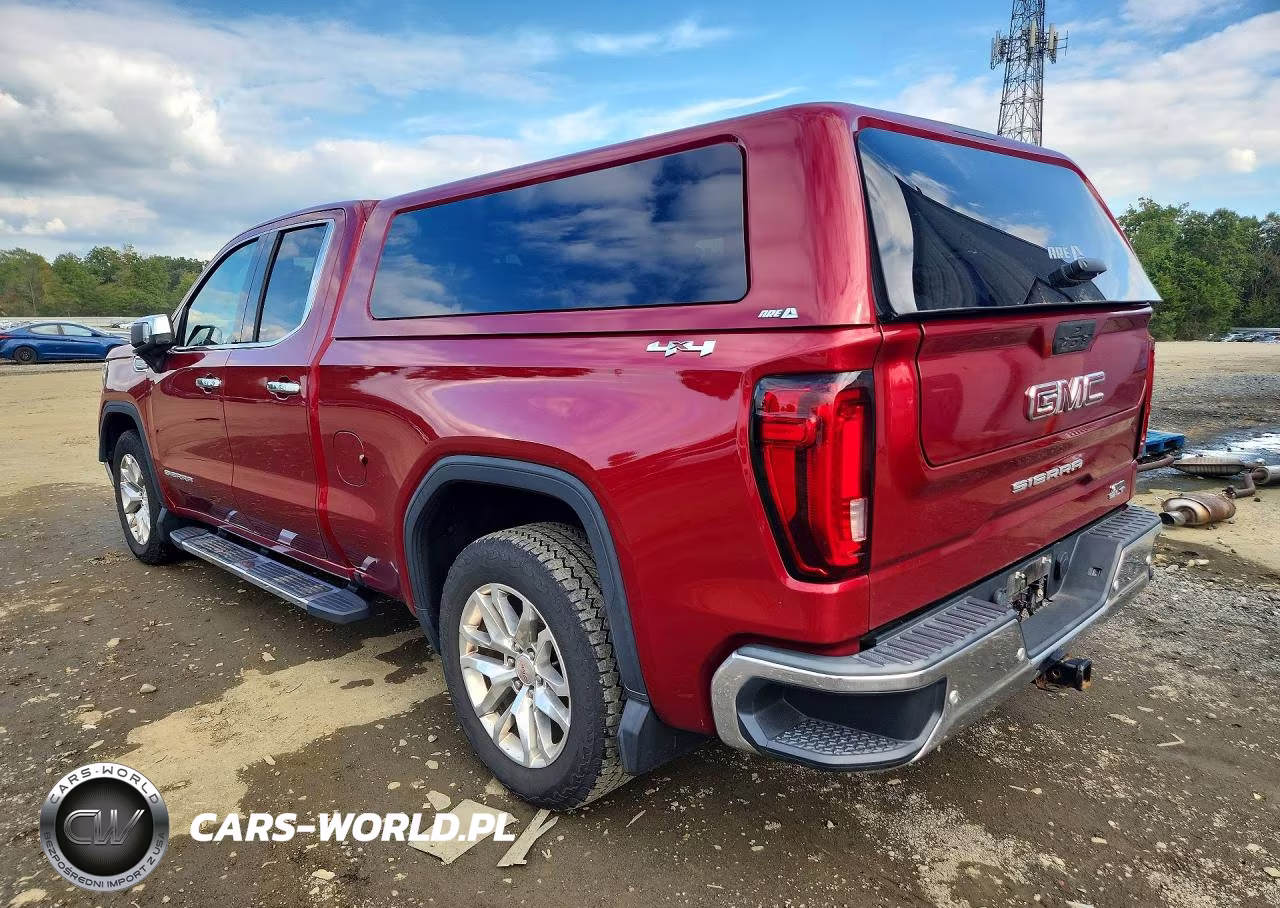 2019 GMC Sierra K1500 Slt VIN:1GTR9DED1KZ372994 - 2