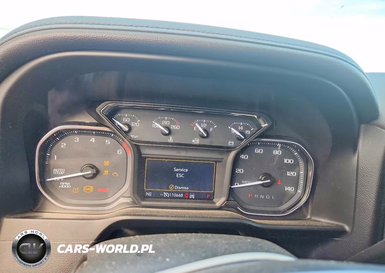 2019 GMC Sierra K1500 Slt VIN:1GTR9DED1KZ372994 - 9