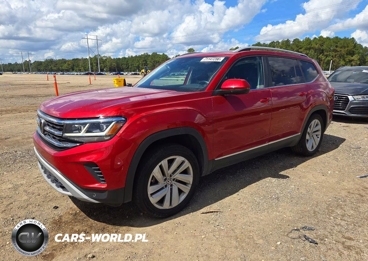 2021 Volkswagen Atlas Sel VIN:1V2ER2CA9MC527842 - 1