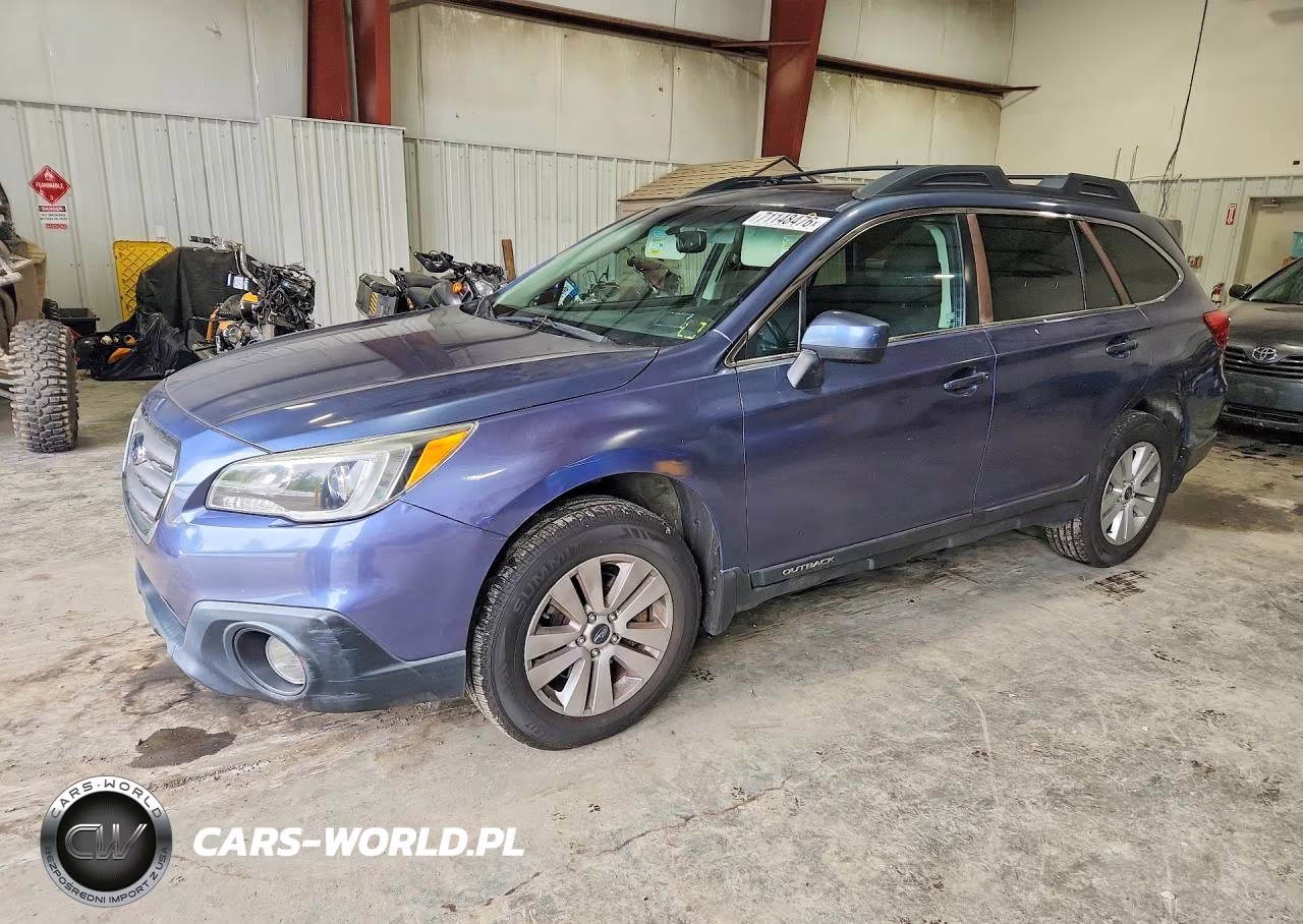 2016 Subaru Outback 2.5I Premium VIN:4S4BSADC6G3206697 - 1