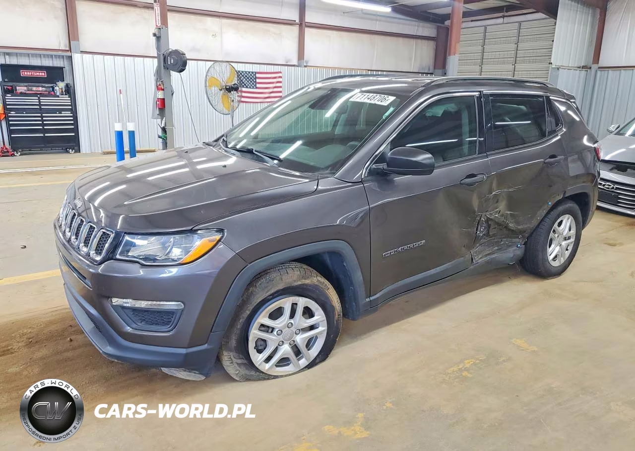 2021 Jeep Compass Sport VIN:3C4NJCAB3MT523087 - 1