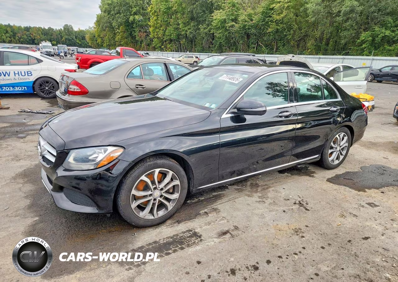 2017 Mercedes-Benz C 300 4Matic VIN:WDDWF4KBXHR244976 - 1