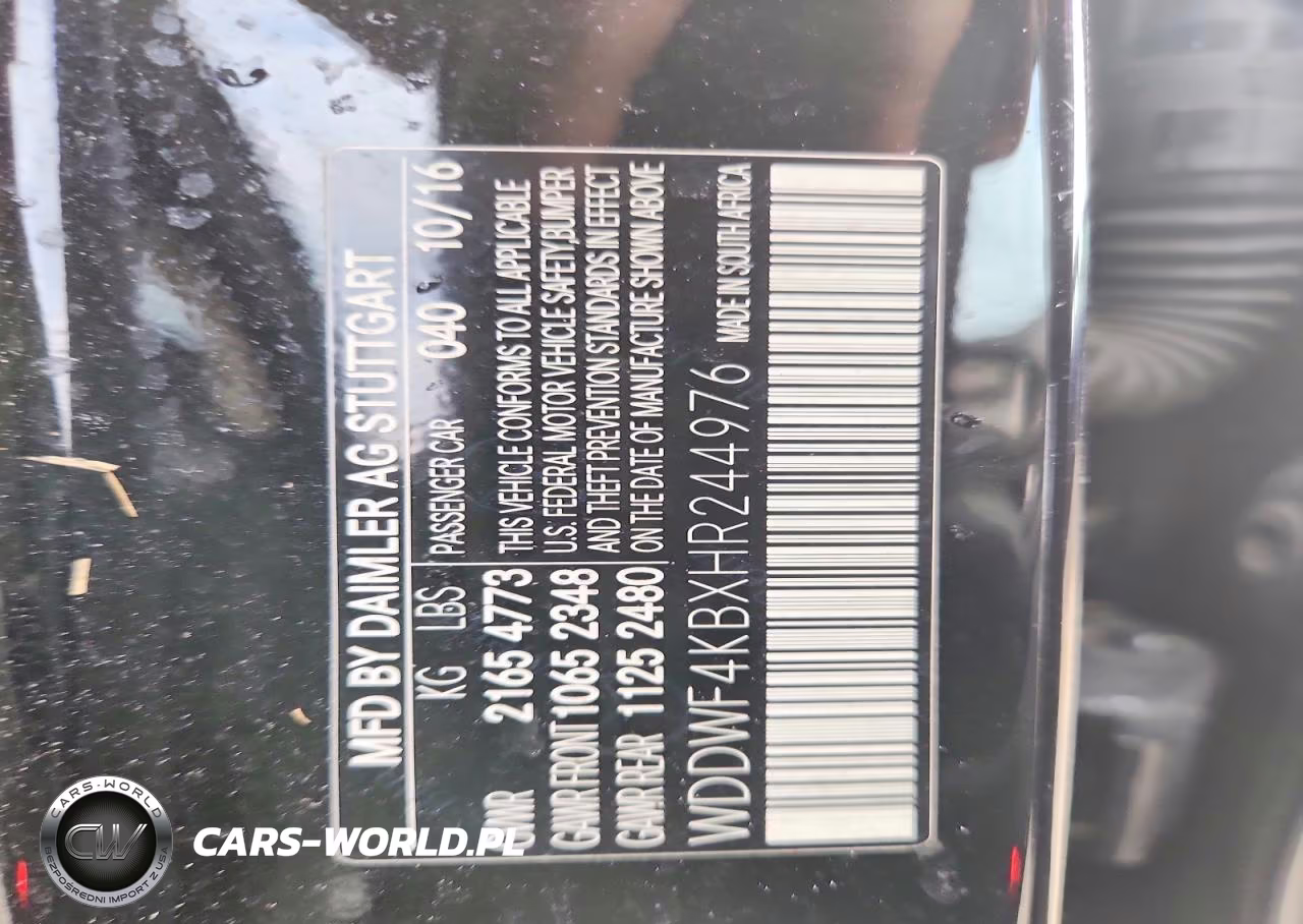 2017 Mercedes-Benz C 300 4Matic VIN:WDDWF4KBXHR244976 - 13