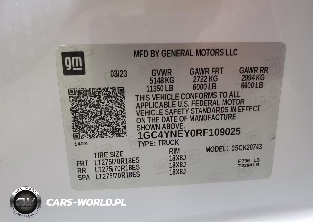 2024 Chevrolet Silverado K2500 Heavy Duty Lt VIN:1GC4YNEY0RF109025 - 12