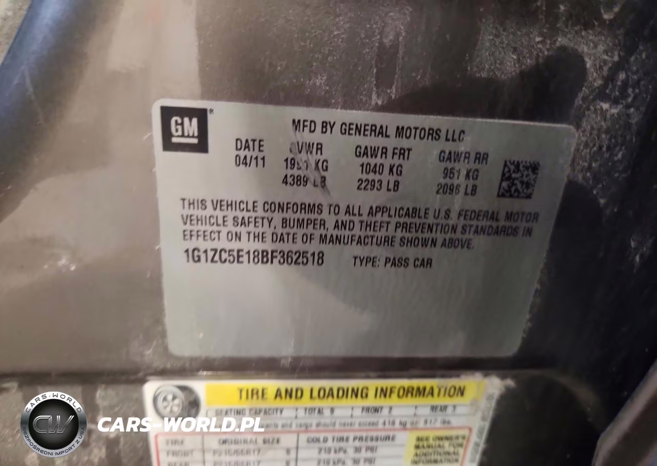 2011 Chevrolet Malibu 1Lt VIN:1G1ZC5E18BF362518 - 12