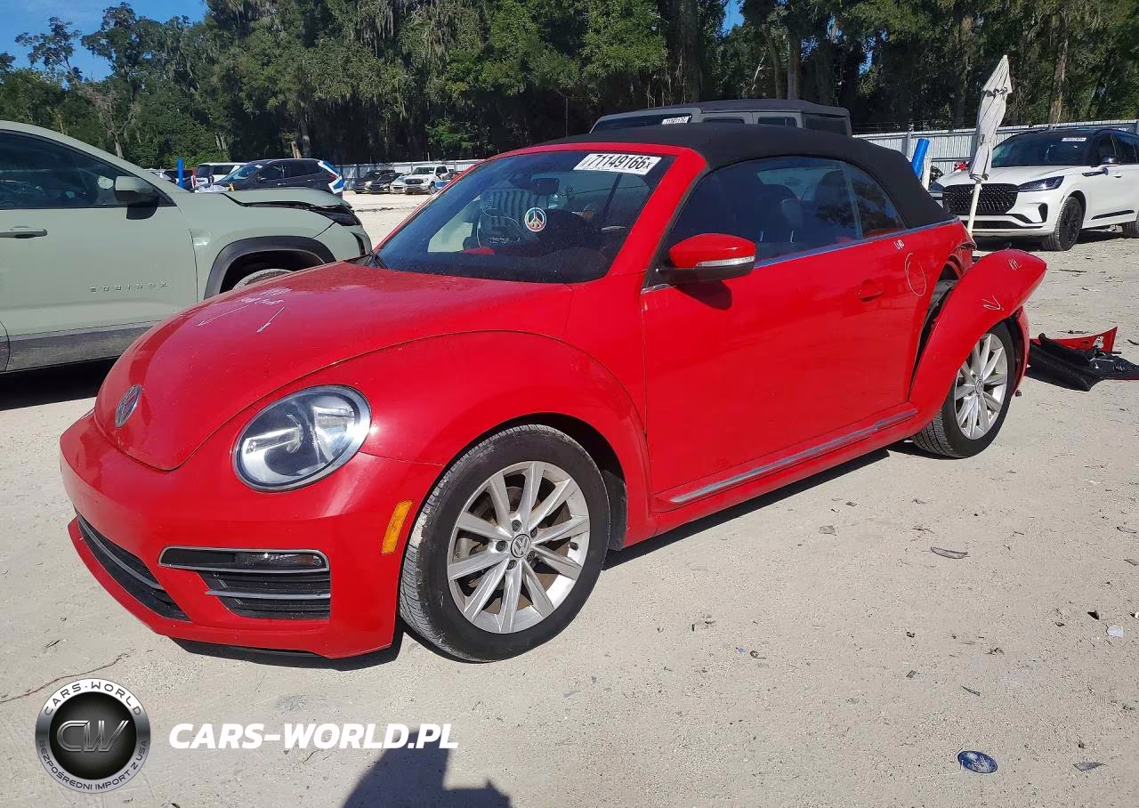 2019 Volkswagen Beetle S VIN:3VW5DAATXKM503542 - 1