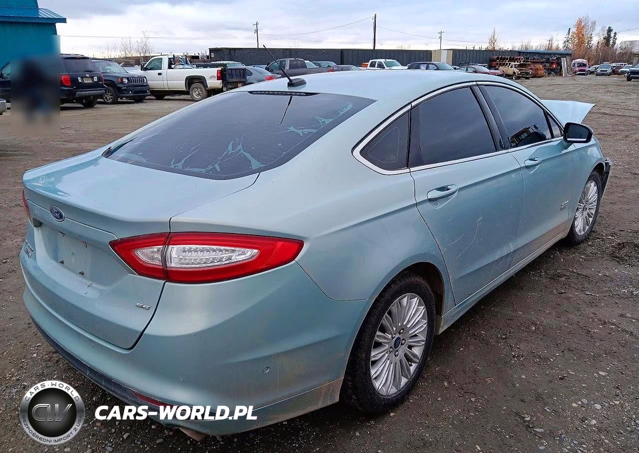 2013 Ford Fusion Se Phev VIN:3FA6P0PU3DR332461 - 3