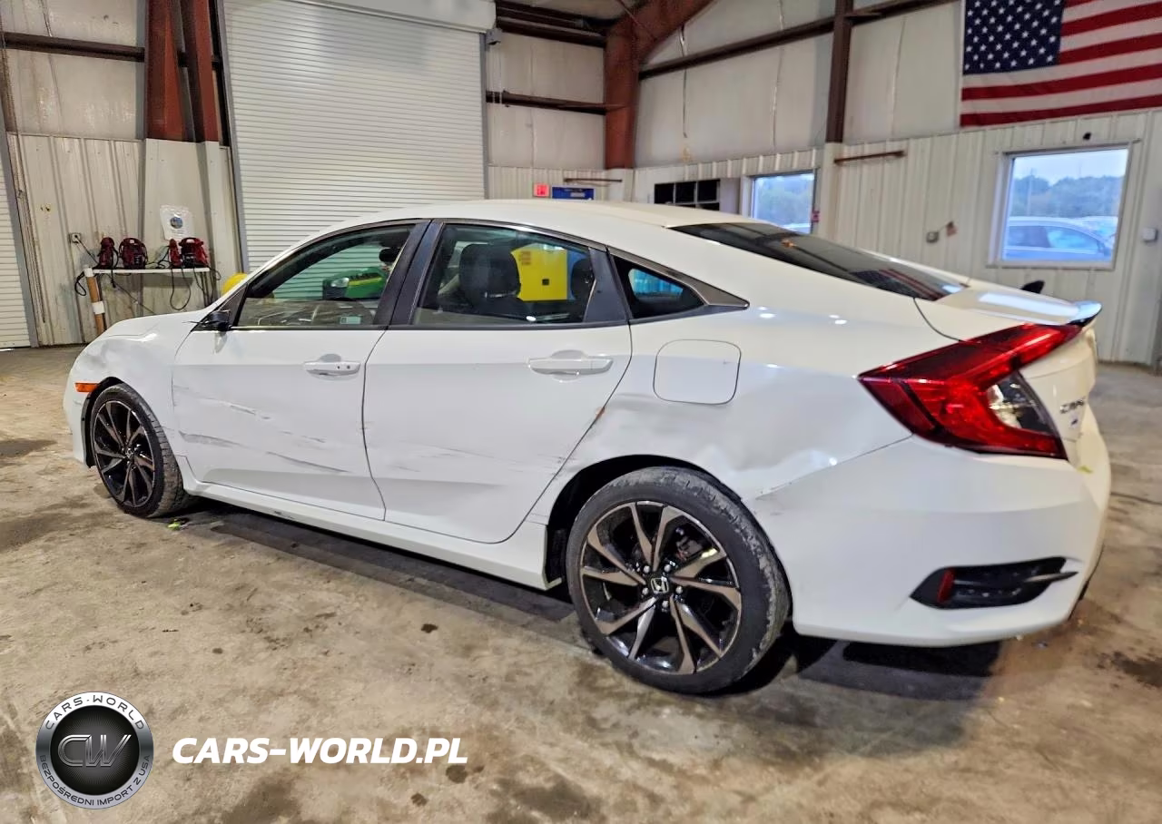 2019 Honda Civic Sport VIN:2HGFC2F88KH531487 - 2