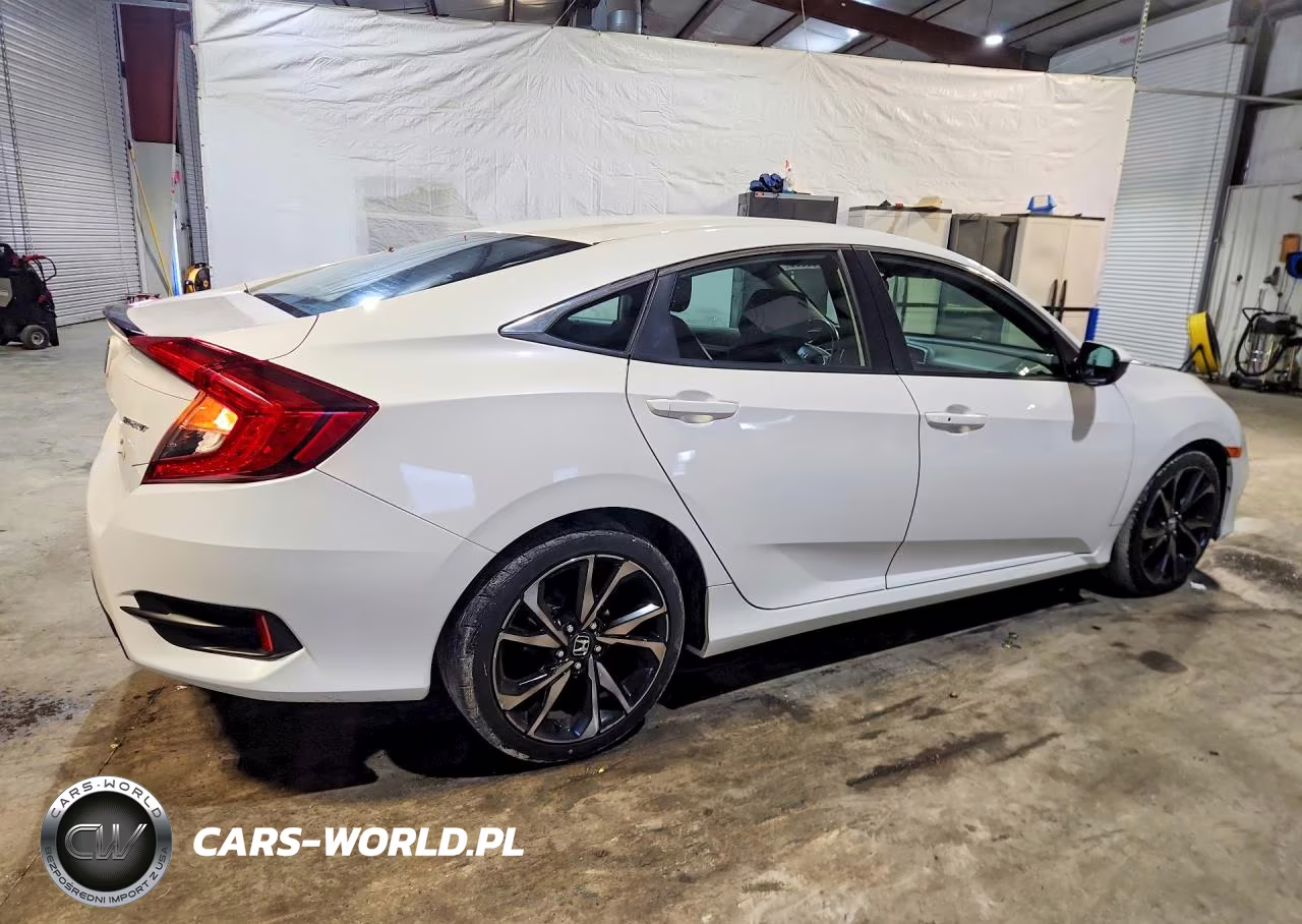 2019 Honda Civic Sport VIN:2HGFC2F88KH531487 - 3