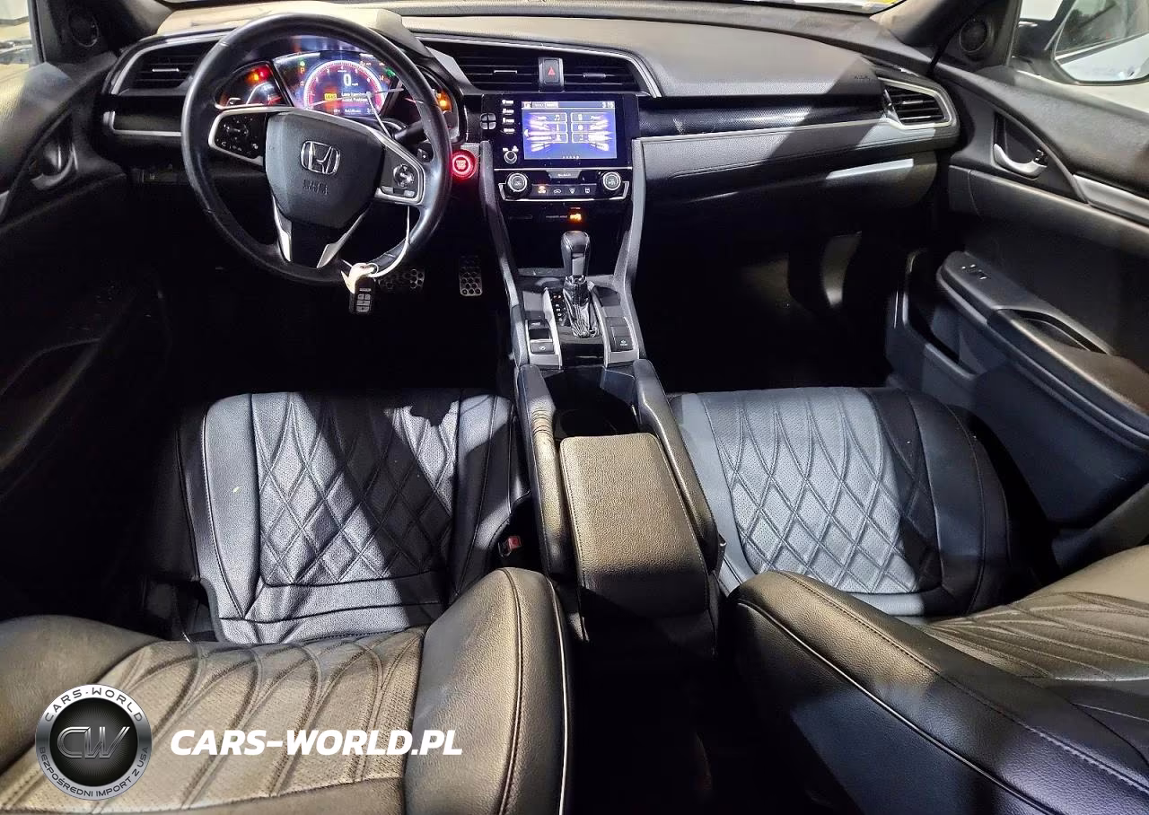 2019 Honda Civic Sport VIN:2HGFC2F88KH531487 - 8