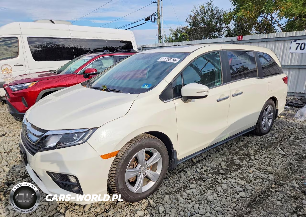 2019 Honda Odyssey Exl VIN:5FNRL6H75KB019778 - 1