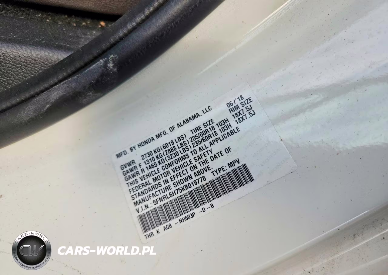 2019 Honda Odyssey Exl VIN:5FNRL6H75KB019778 - 13
