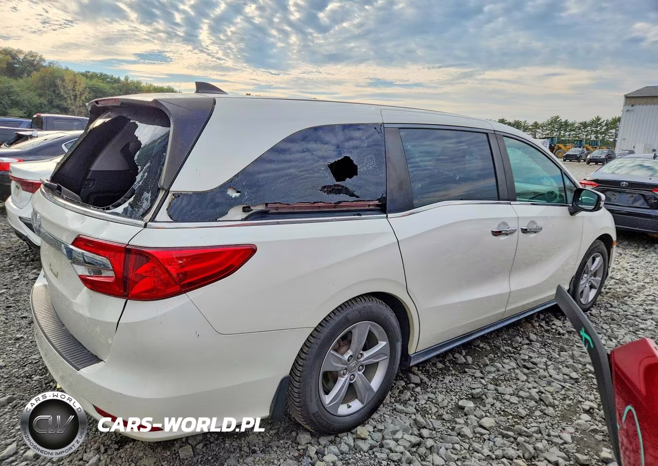 2019 Honda Odyssey Exl VIN:5FNRL6H75KB019778 - 3