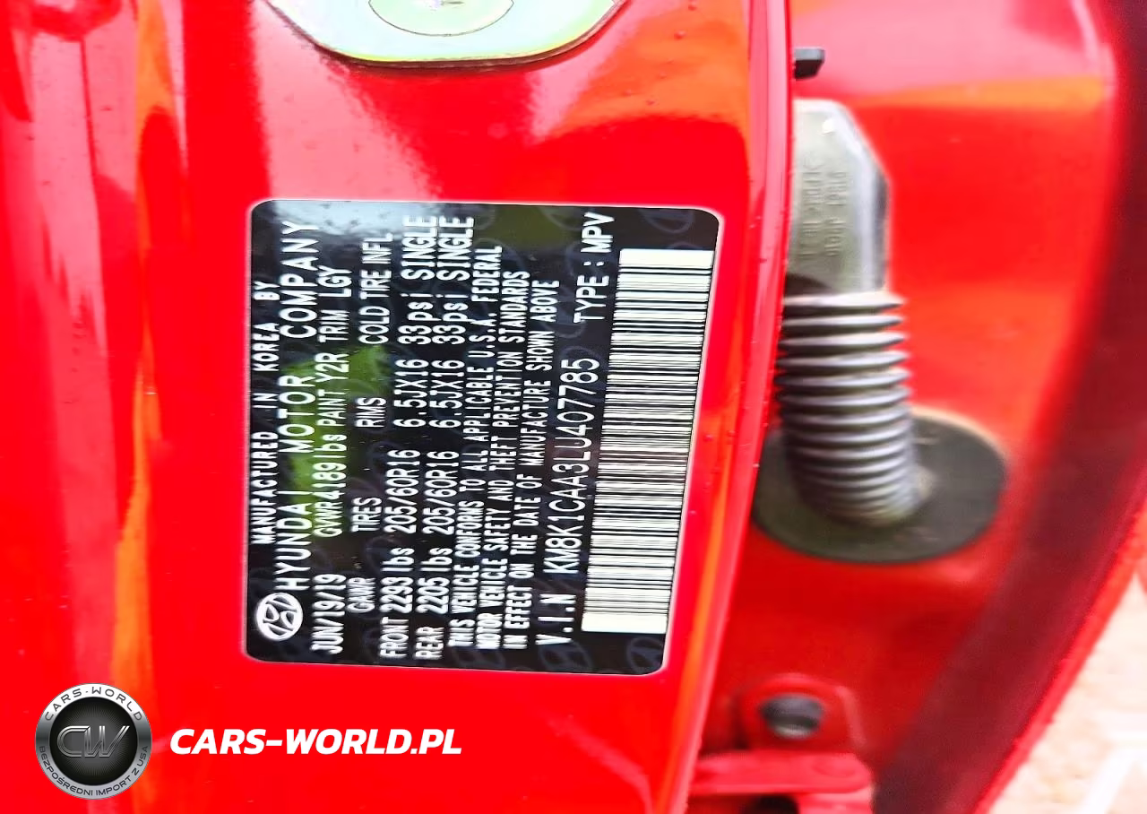 2020 Hyundai Kona Se VIN:KM8K1CAA3LU407785 - 13