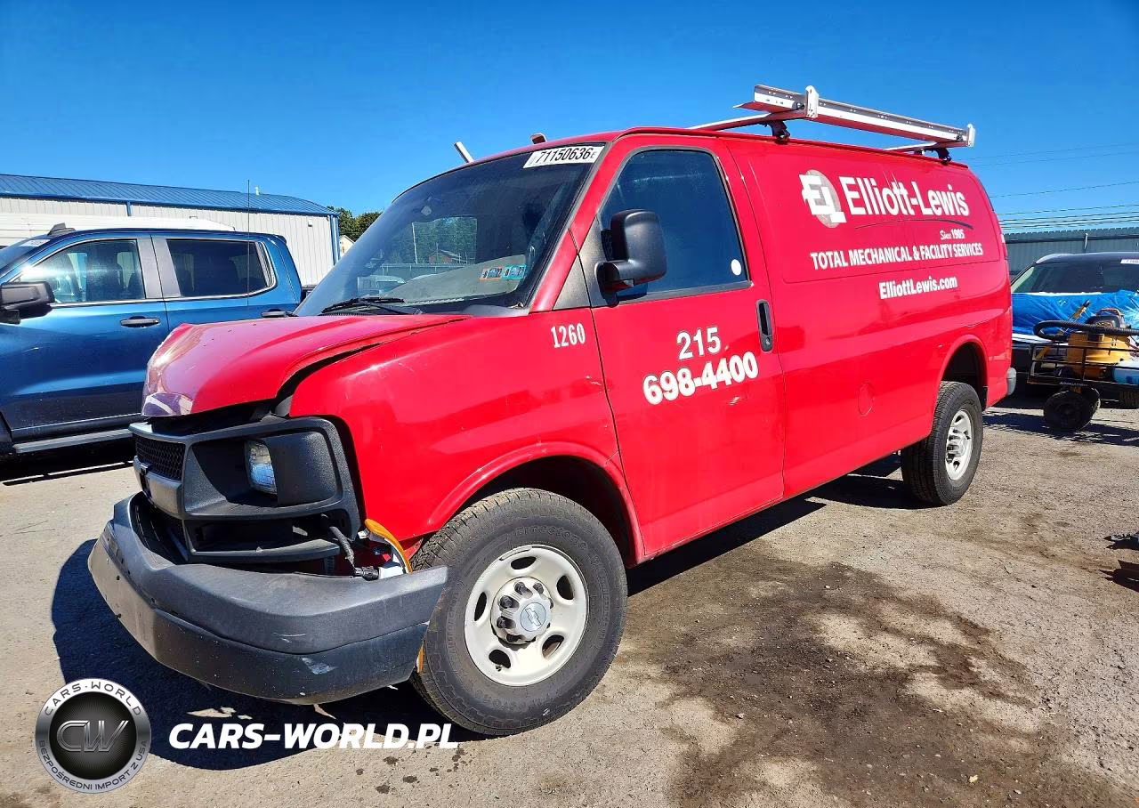 2016 Chevrolet Express G2500 VIN:1GCWGAFFXG1209497 - 1