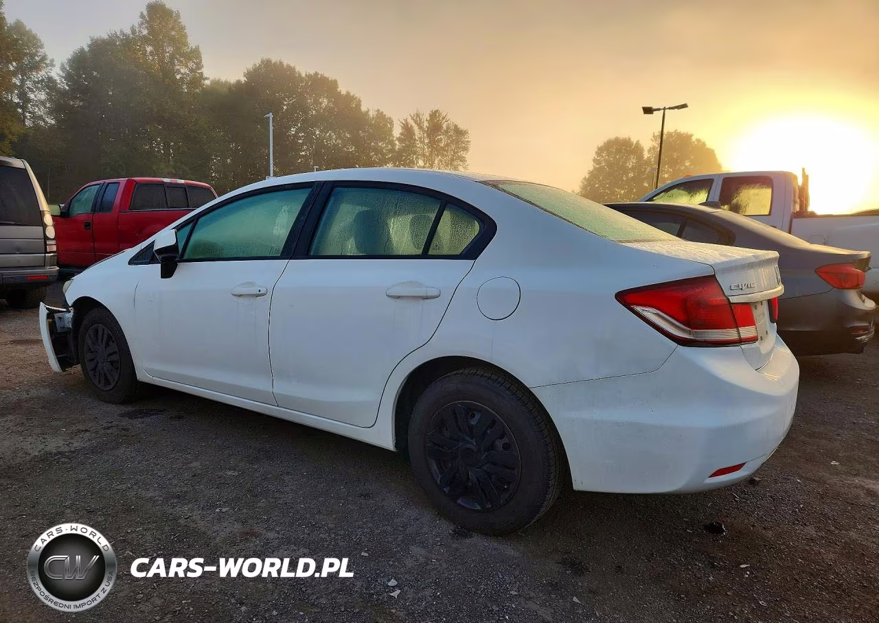 2013 Honda Civic Lx VIN:2HGFB2F58DH568857 - 2