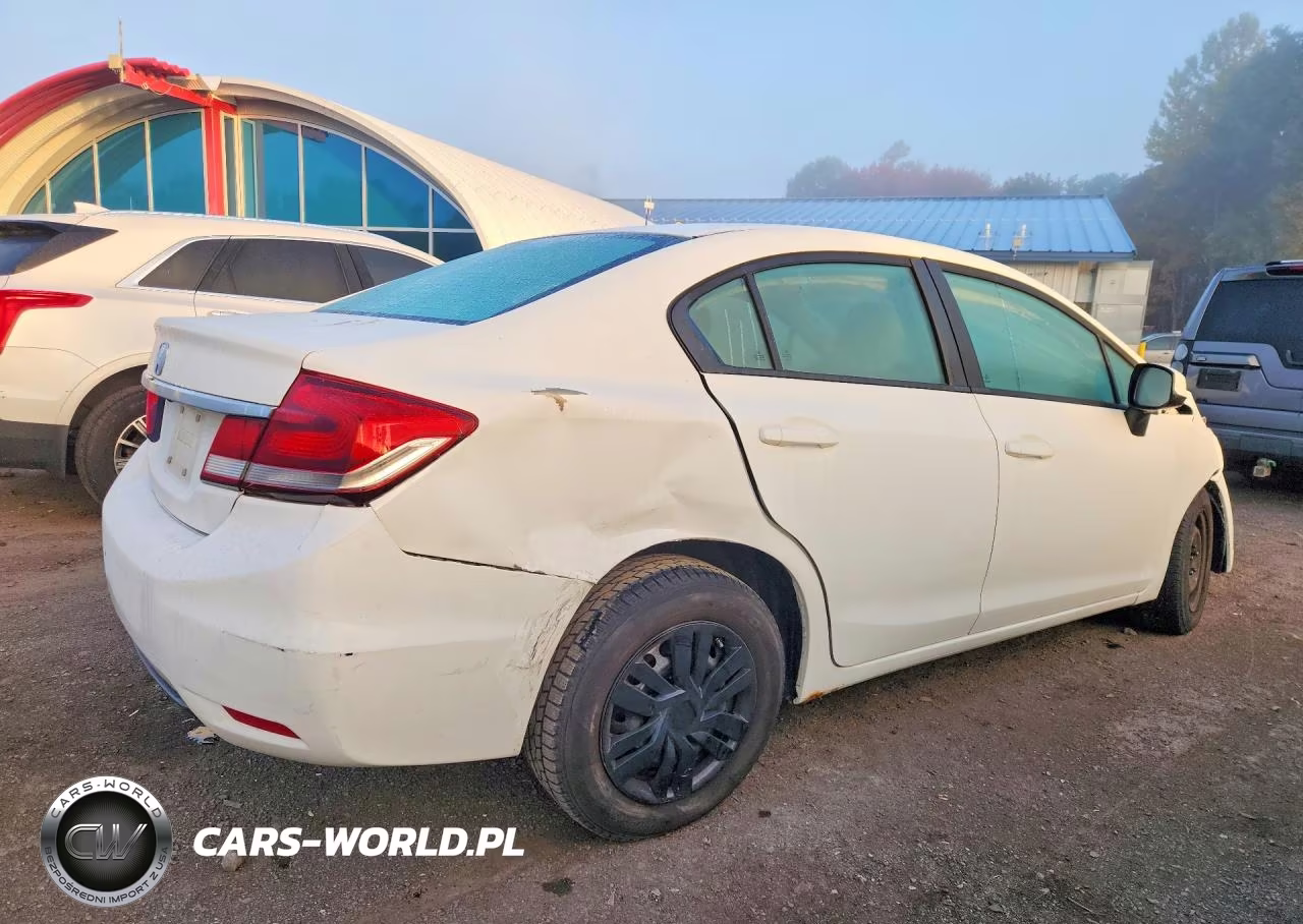 2013 Honda Civic Lx VIN:2HGFB2F58DH568857 - 3