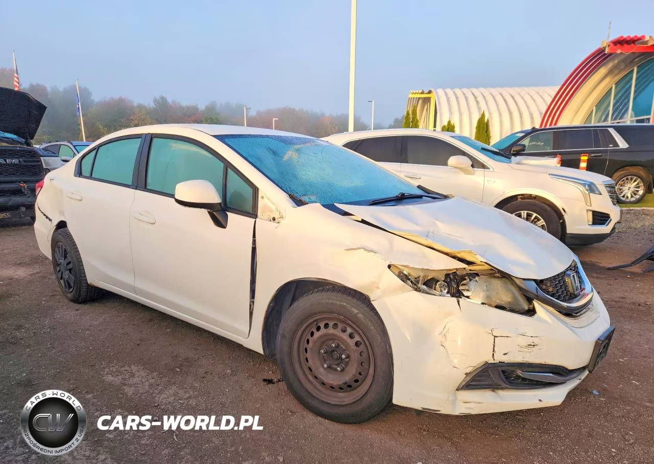 2013 Honda Civic Lx VIN:2HGFB2F58DH568857 - 4