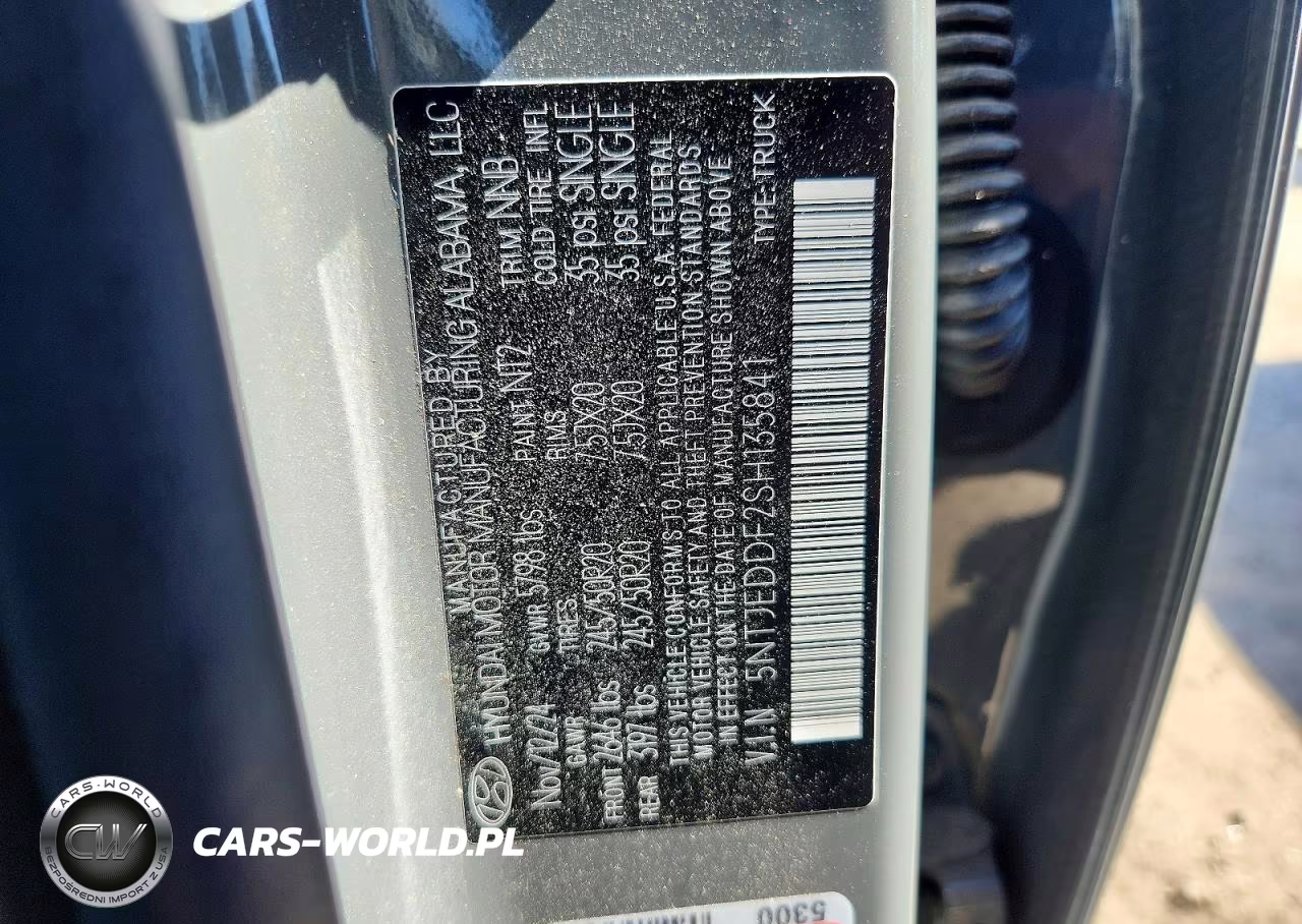 2025 Hyundai Santa Cruz Limited VIN:5NTJEDDF2SH135841 - 12