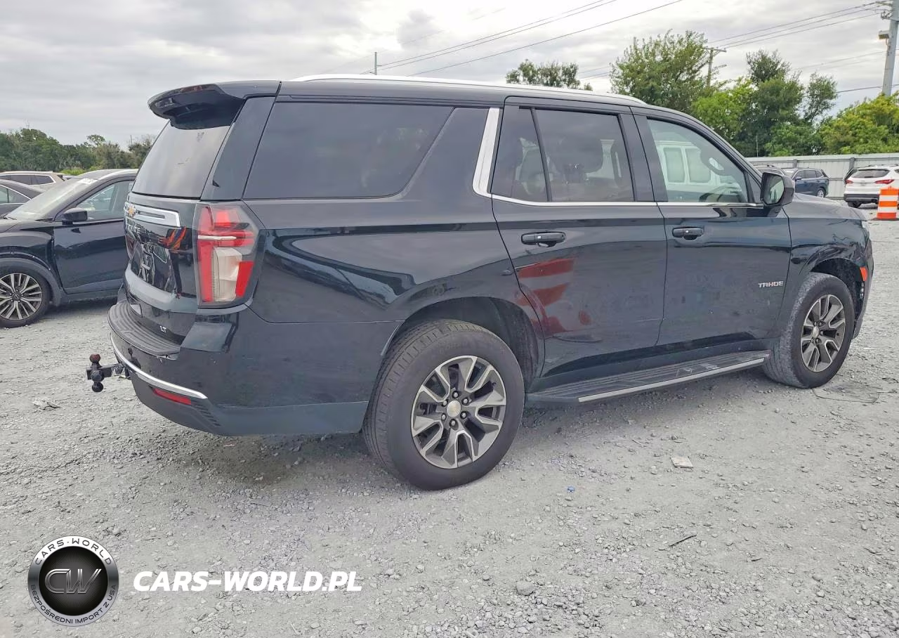 2022 Chevrolet Tahoe C1500 Lt VIN:1GNSCNKD8NR355439 - 3
