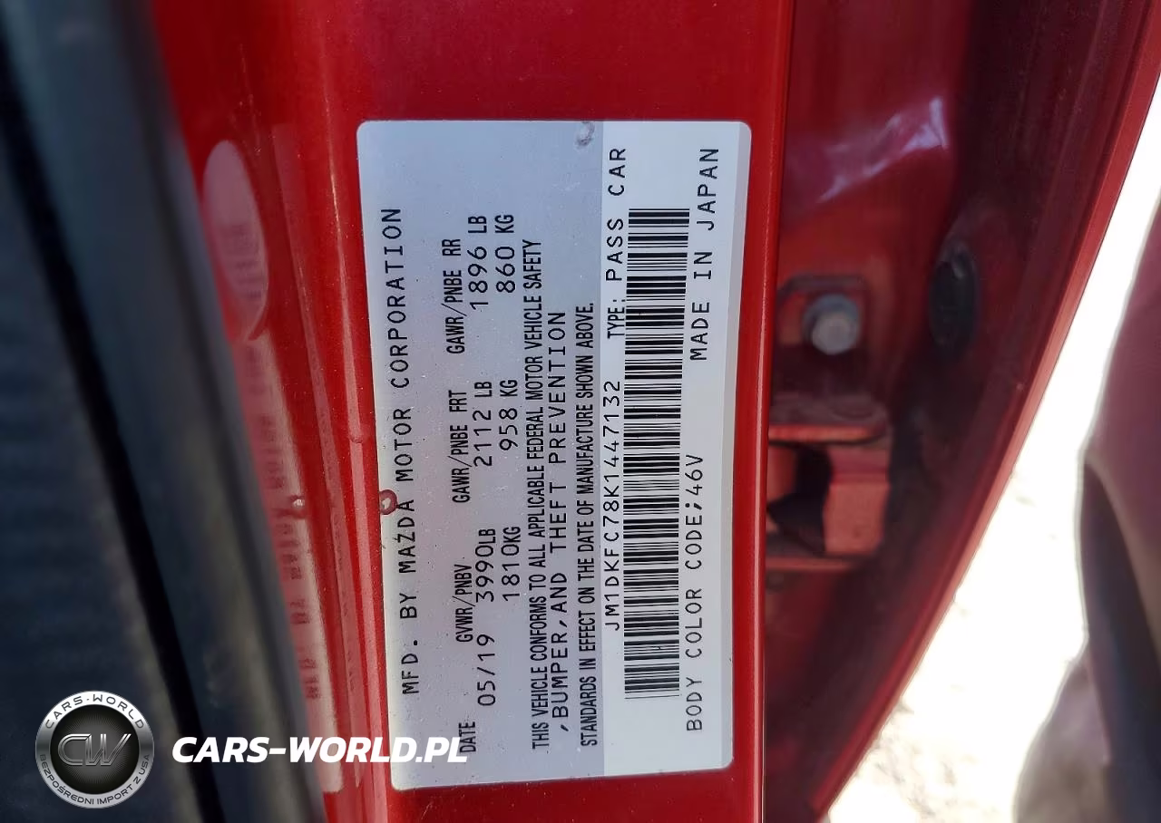 2019 Mazda Cx-3 Touring VIN:JM1DKFC78K1447132 - 14