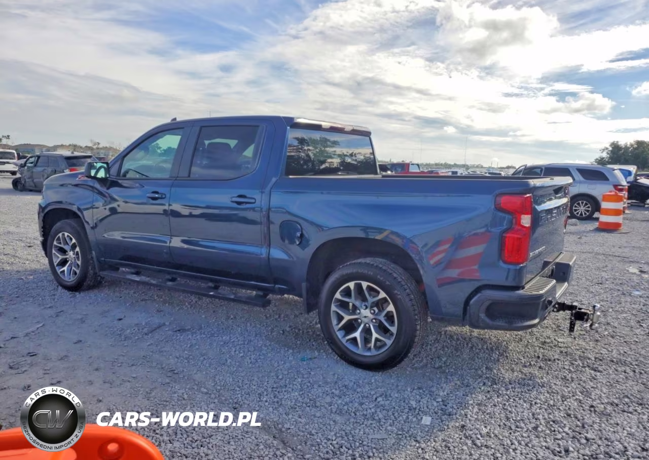2021 Chevrolet Silverado K1500 Rst VIN:3GCUYEED5MG154319 - 2