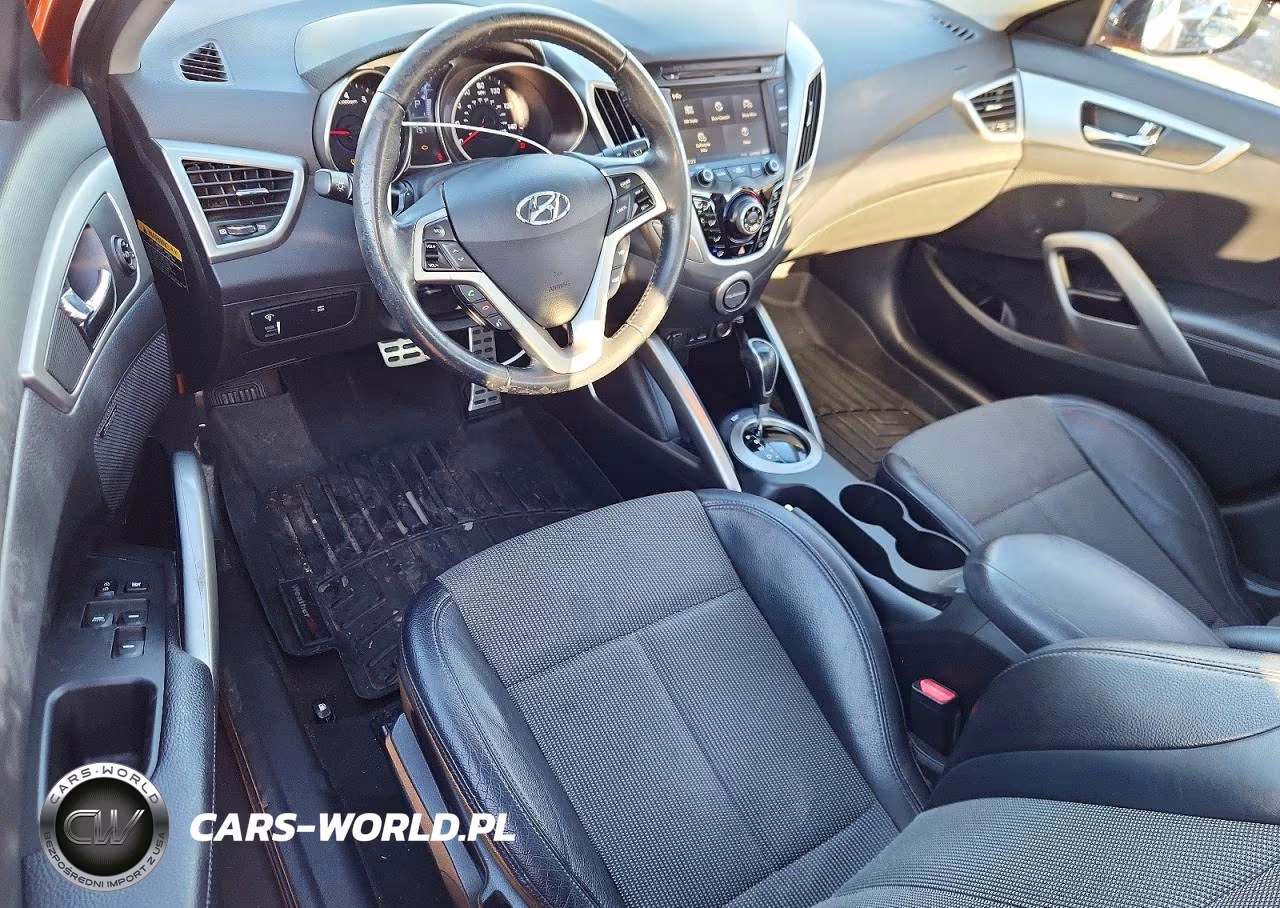 2013 Hyundai Veloster Base VIN:KMHTC6AD6DU132523 - 8