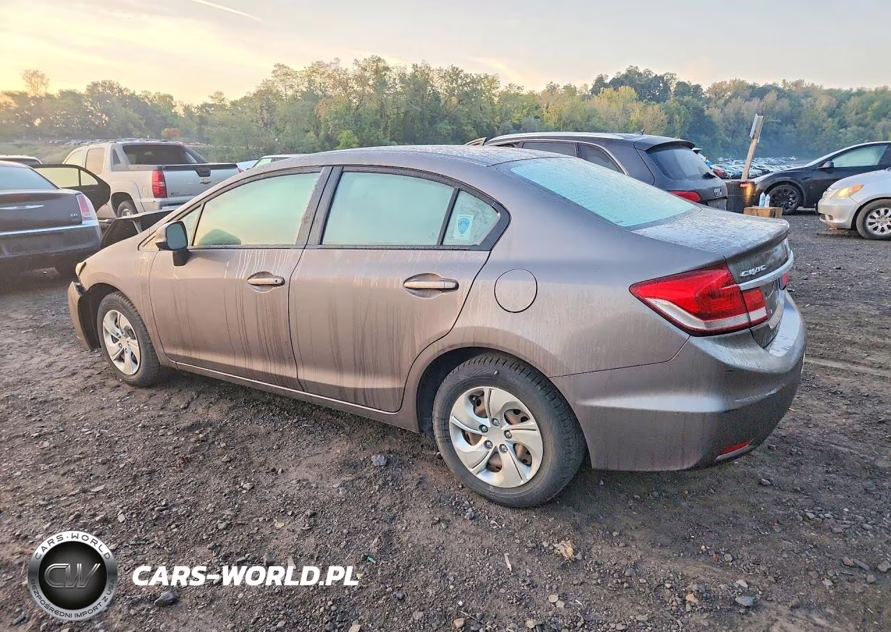 2013 Honda Civic Lx VIN:19XFB2F56DE202115 - 2