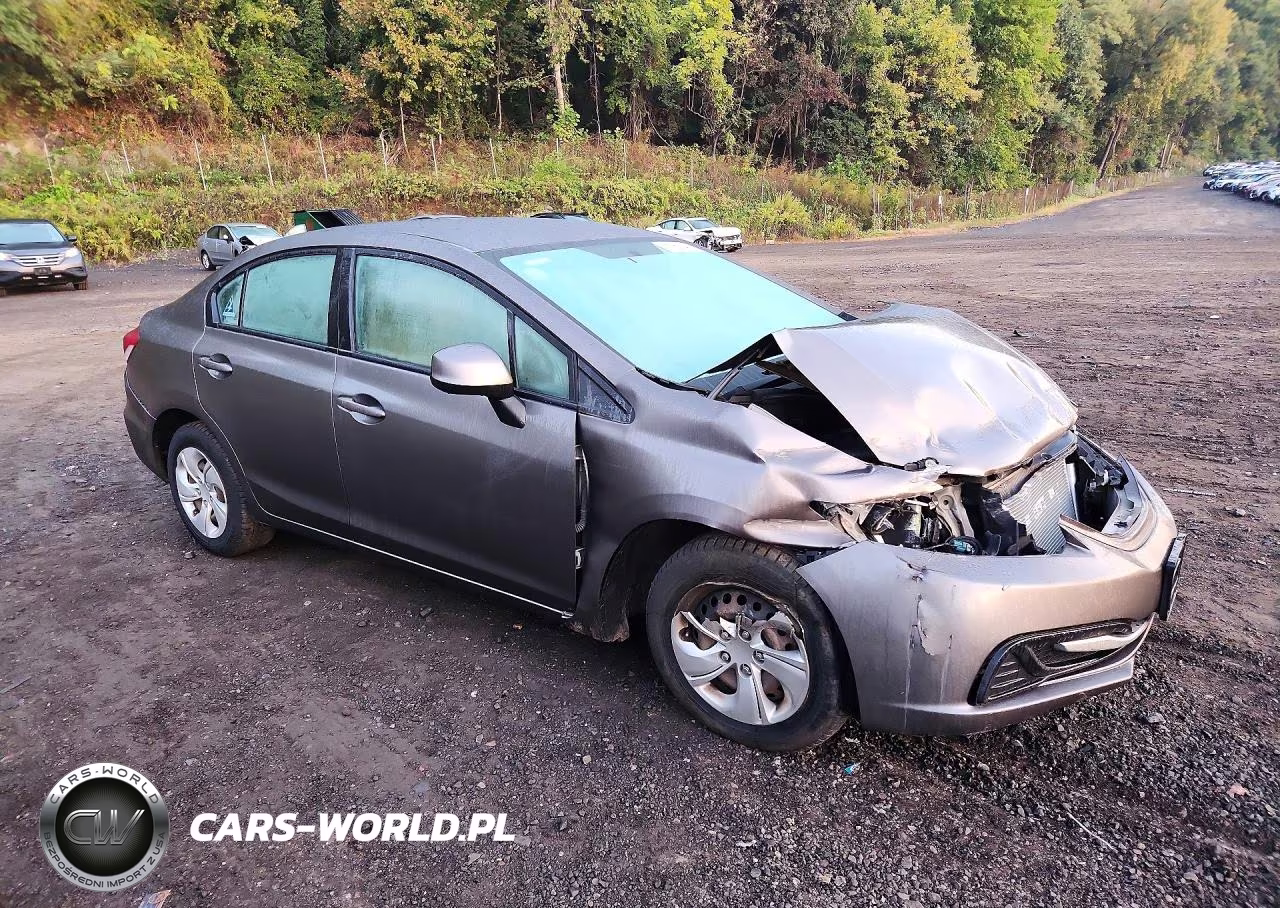 2013 Honda Civic Lx VIN:19XFB2F56DE202115 - 4