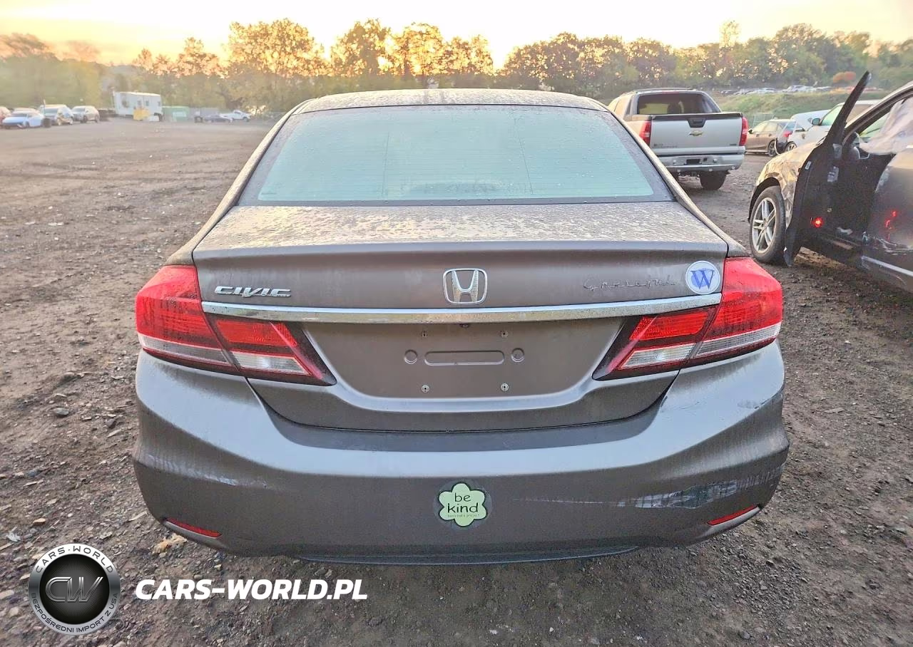 2013 Honda Civic Lx VIN:19XFB2F56DE202115 - 6