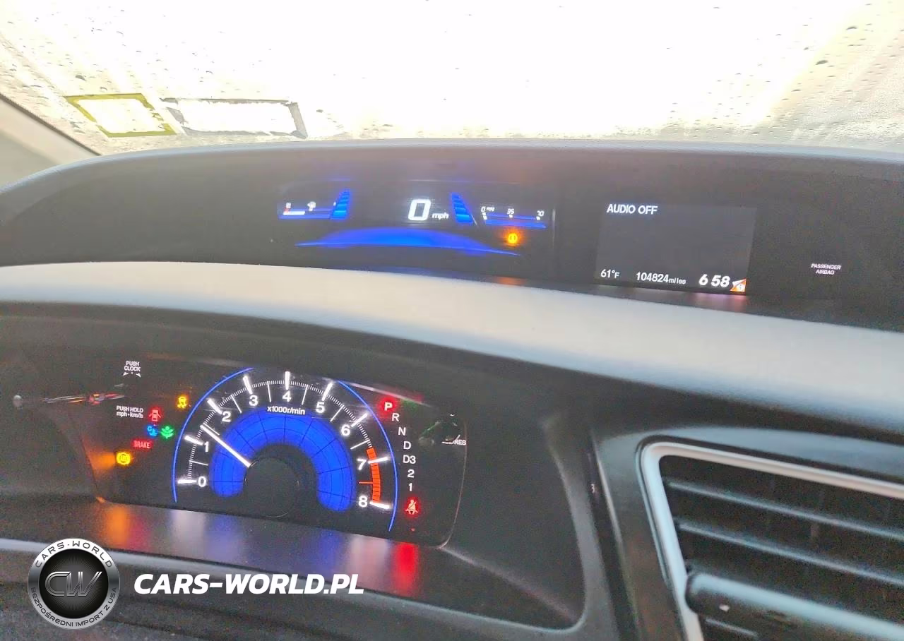 2013 Honda Civic Lx VIN:19XFB2F56DE202115 - 9