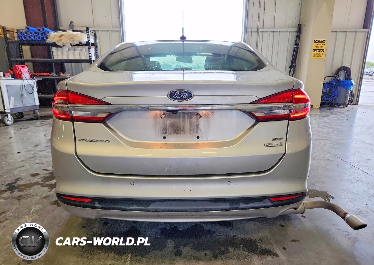2018 Ford Fusion Se VIN:3FA6P0HD7JR227710 - 6