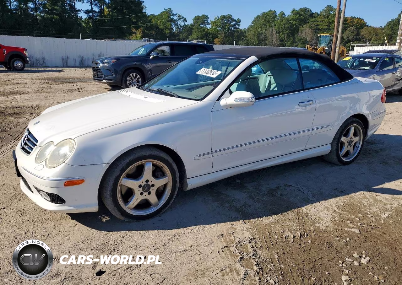 2004 Mercedes-Benz Clk 500 VIN:WDBTK75G74T016382 - 1