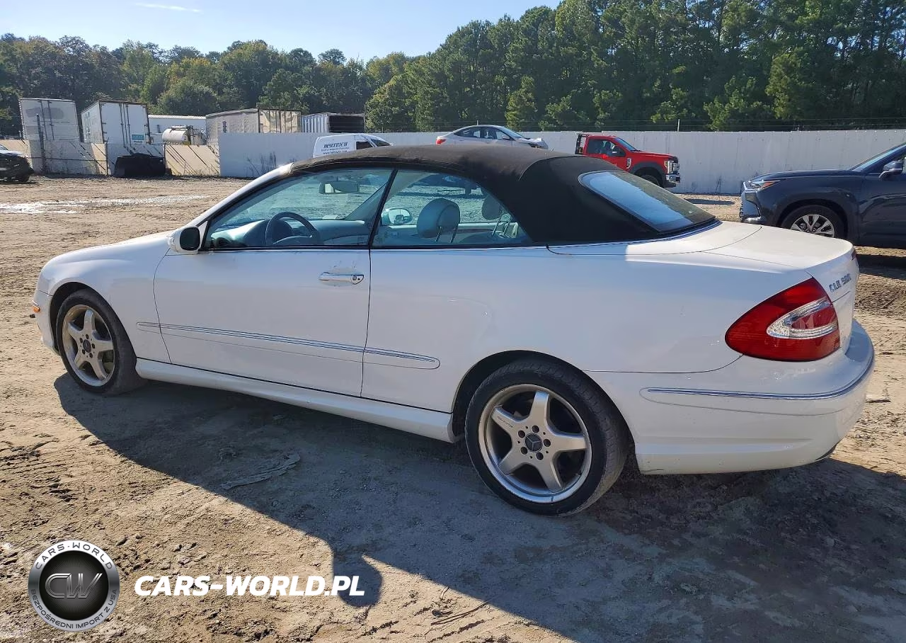 2004 Mercedes-Benz Clk 500 VIN:WDBTK75G74T016382 - 2